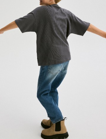 Tricou Oversize Reserved, gri