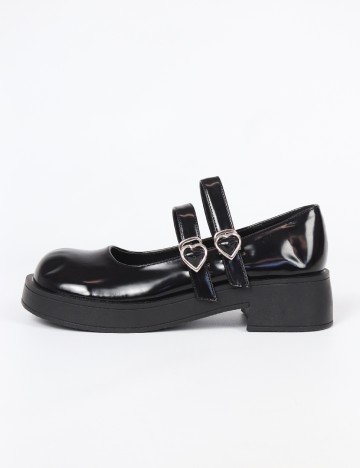 
						Balerini SHEIN, negru