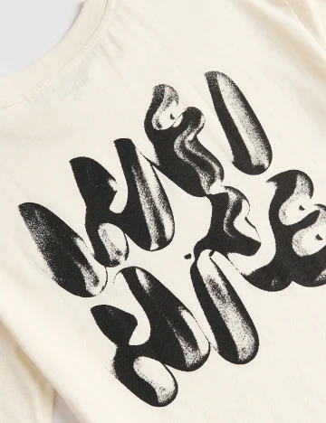Tricou Reserved, crem Crem