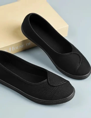 Balerini SHEIN, negru Negru