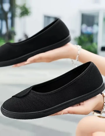 Balerini SHEIN, negru Negru