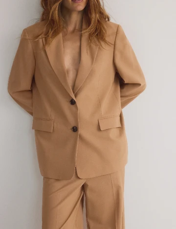 Sacou Oversize Reserved, maro
