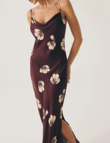 Rochie lunga Reserved, visiniu