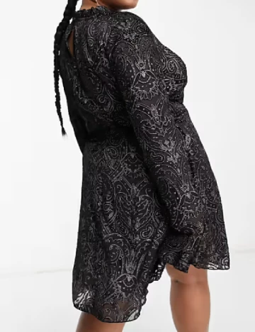 Rochie scurta ASOS Curve, negru Negru