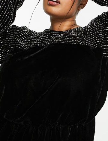 Rochie lunga ASOS Curve, negru