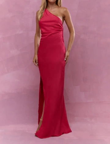 Rochie lunga Missguided, roz Roz