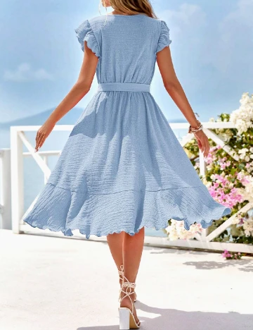 Rochie scurta SHEIN, albastru