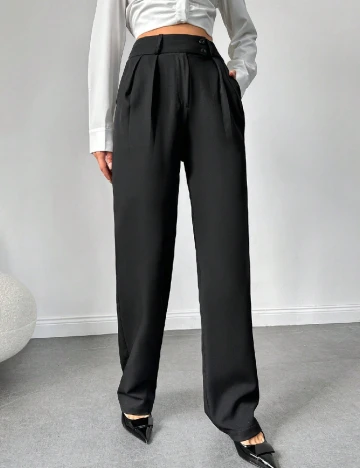Pantaloni SHEIN, negru Negru