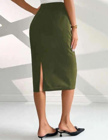 Fusta SHEIN, verde