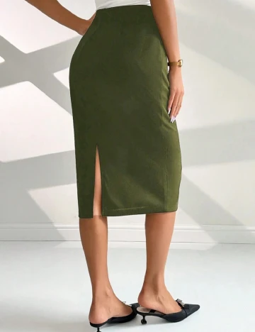 Fusta SHEIN, verde