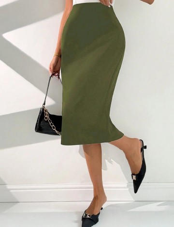 Fusta SHEIN, verde