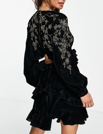 Rochie scurta ASOS, negru