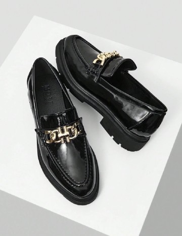 Mocasini MOTF, negru