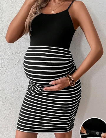 Compleu SHEIN Maternity, negru Negru