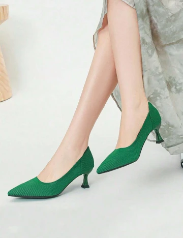 Pantofi SHEIN, verde Verde