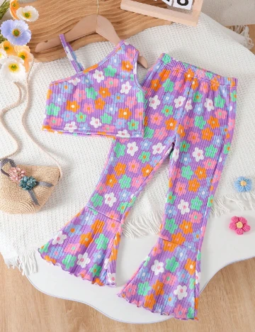 Compleu Shein Kids, floral print Floral print