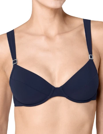 Sutien de baie Sloggi by Triumph, bleumarin inchis Albastru