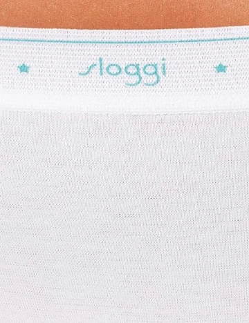Set chiloti 2 bucati Sloggi by Triumph, alb