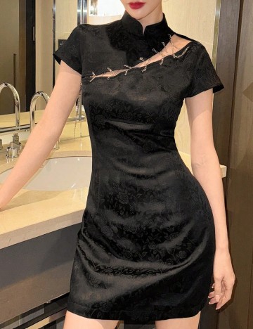 
						Rochie scurta SHEIN, negru