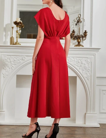 Rochie lunga SHEIN, rosu Rosu