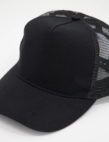 Sapca ASOS, negru Negru