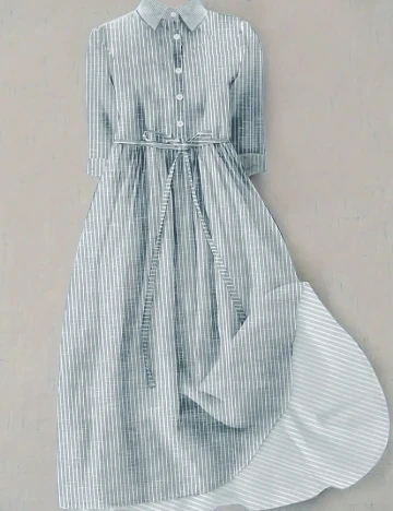 Rochie lunga SHEIN, albastru Albastru