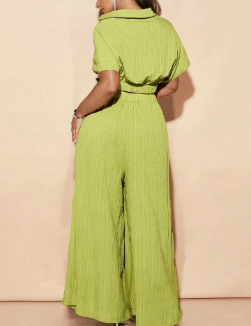 Compleu SHEIN CURVE, verde Verde