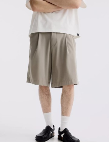 Pantaloni scurti Pull&Bear, bej