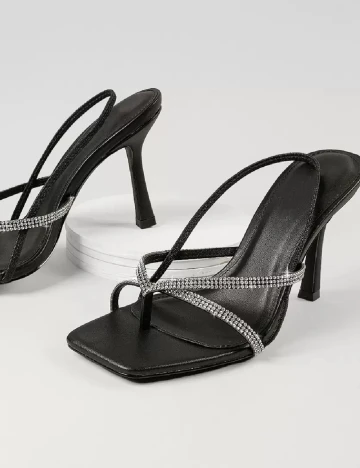 Sandale SHEIN, negru Negru