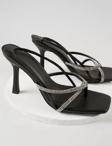 Sandale SHEIN, negru Negru