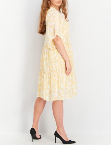 Rochie medie Y.A.S, galben