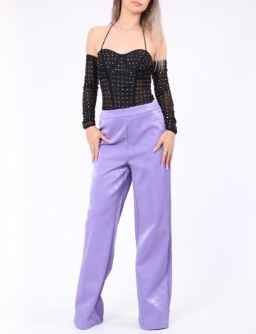 Pantaloni ASOS, mov