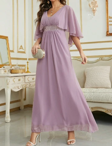 Rochie lunga SHEIN, mov