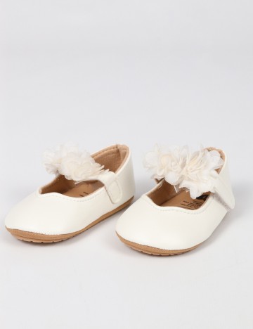 Pantofi Shein Kids, alb