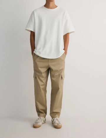 Tricou Oversize Reserved, alb