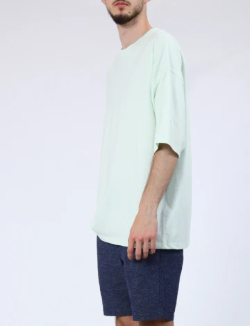 Tricou Oversize ASOS, verde Verde