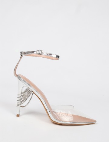 
						Pantofi SHEIN, argintiu