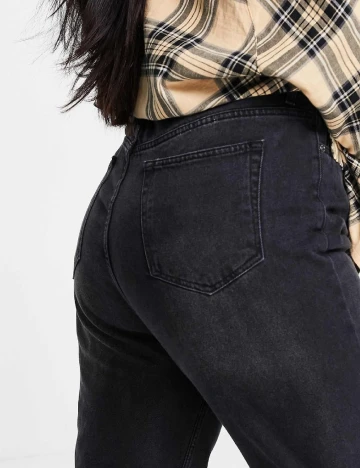 Blugi Don t think twice Curve, negru