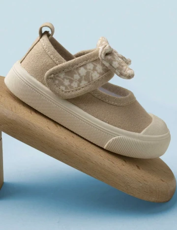 Pantofi Shein Kids, maro deschis Maro