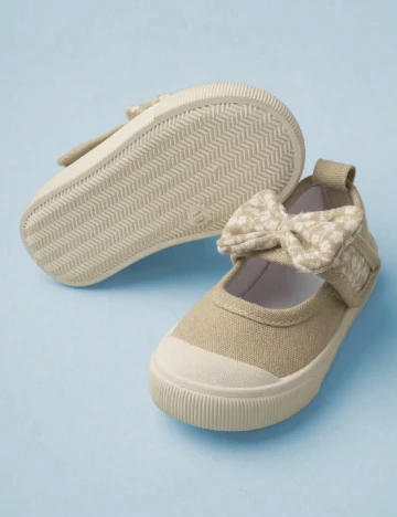 Pantofi Shein Kids, maro deschis Maro