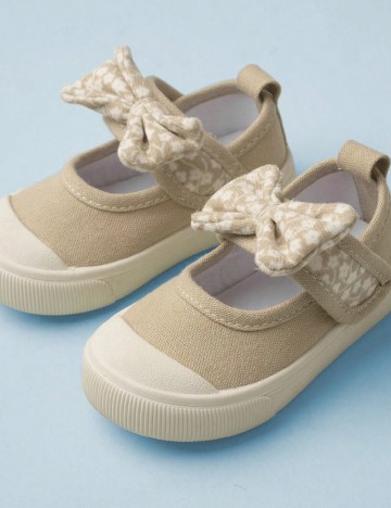 Pantofi Shein Kids, maro deschis