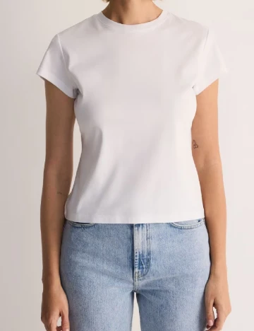 Tricou Reserved, alb