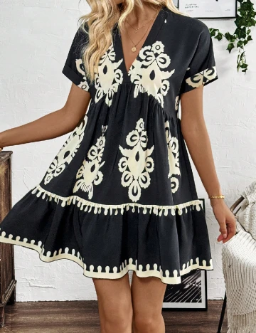 Rochie scurta SHEIN, negru Negru