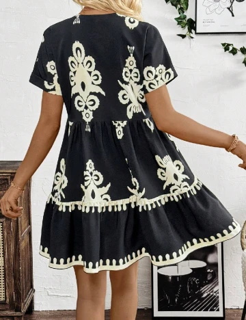 Rochie scurta SHEIN, negru Negru