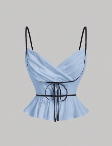 Top SHEIN, albastru