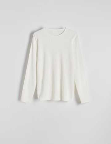Bluza Reserved, alb