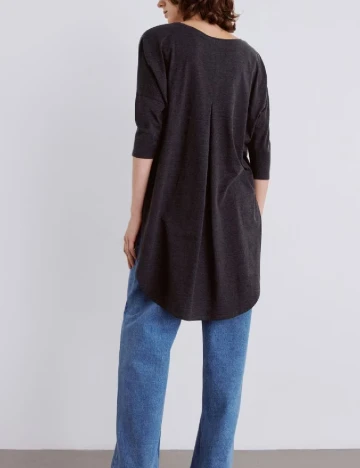 Bluza Oversize Reserved, gri inchis Gri