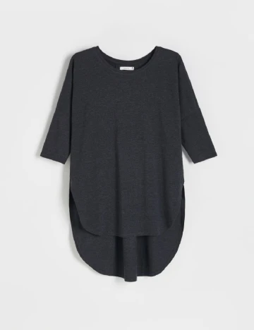Bluza Oversize Reserved, gri inchis Gri