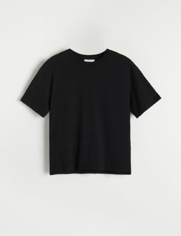 Tricou Oversize Reserved, negru