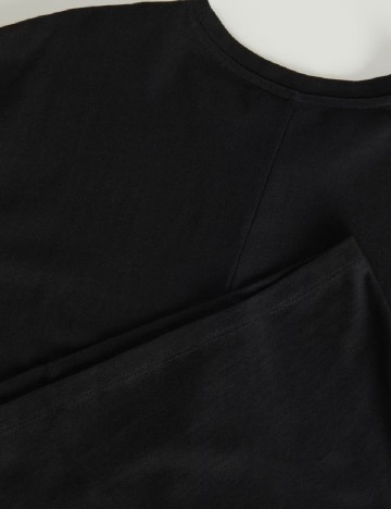 Tricou Oversize Reserved, negru